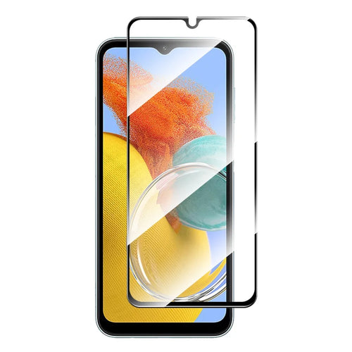 ENKAY HAT PRINCE for Samsung Galaxy M14 5G Phone Full Screen Protector High Aluminium-silicon Glass 0.26mm 9H 2.5D Screen Film - 1