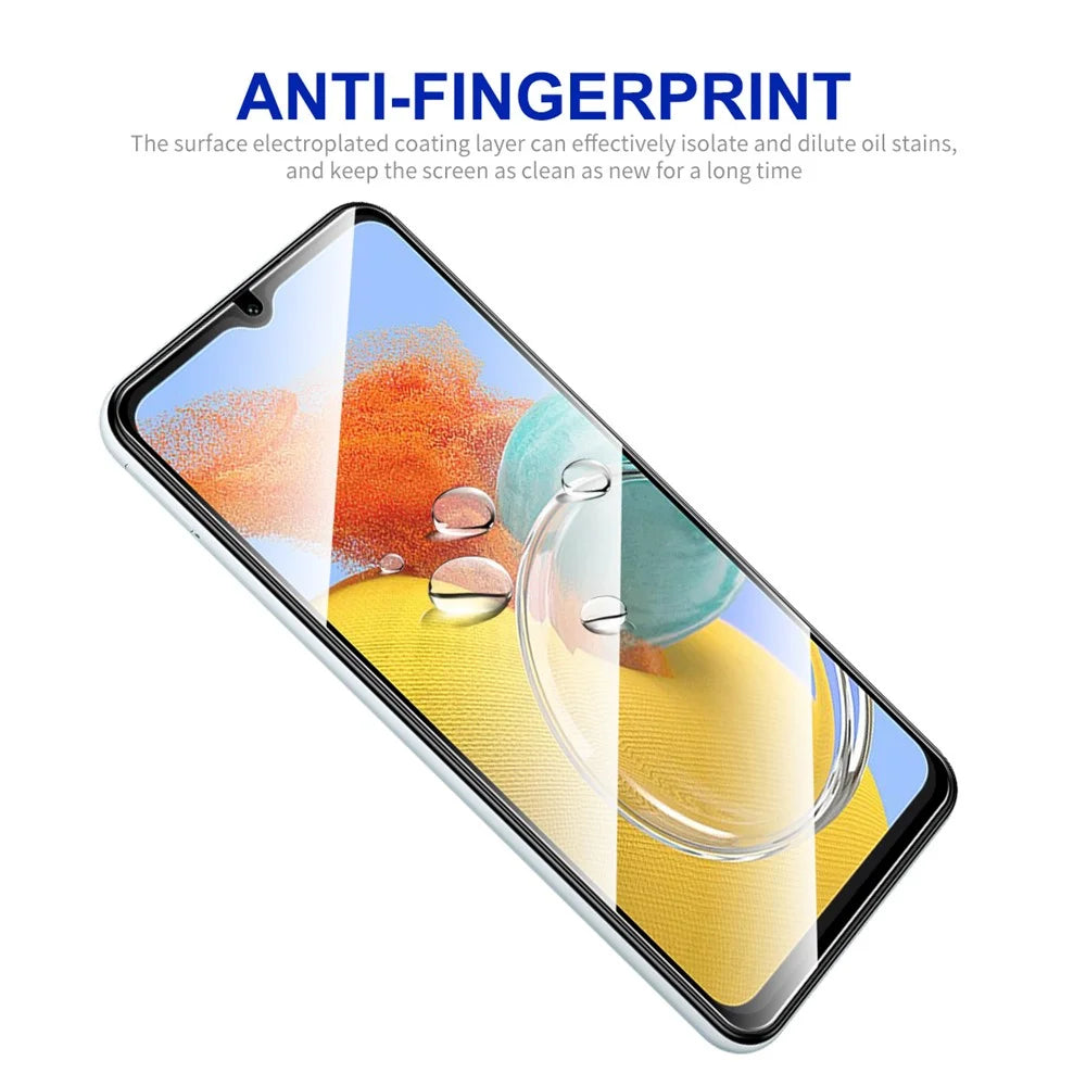 ENKAY HAT PRINCE for Samsung Galaxy M14 5G Phone Full Screen Protector High Aluminium-silicon Glass 0.26mm 9H 2.5D Screen Film - 6
