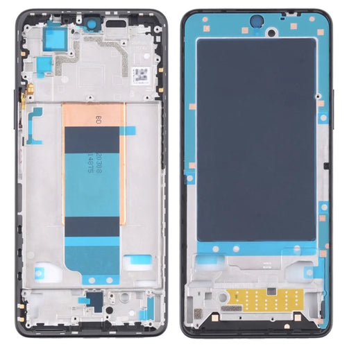 For Xiaomi Redmi K40S 5G / Poco F4 5G Middle Plate Frame Repair Part (A-Side) (without Logo) - Black - 1