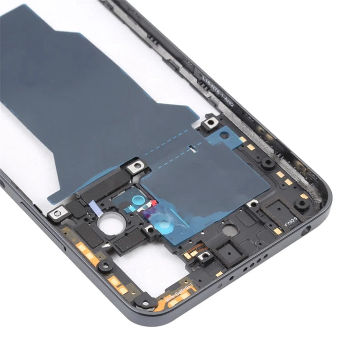 For Xiaomi Redmi Note 11T Pro 5G / 11T Pro+ 5G / Poco X4 GT 5G OEM Middle Housing Plate Frame Replacement Part (without Logo) - Black - 4