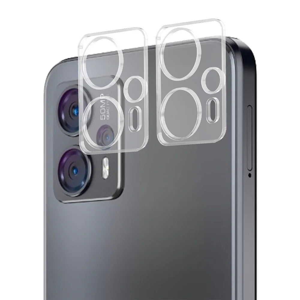 ENKAY HAT PRINCE 2Pcs Camera Lens Protector for Motorola Moto G13 4G / G23 4G , Tempered Glass Back Clear Lens Film - 1