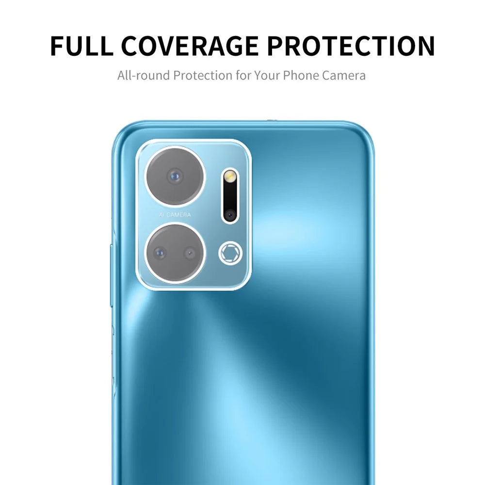 ENKAY HAT PRINCE For Honor X7a 4G Full Cover Camera Lens Protector Transparent Tempered Glass Camera Film - 2