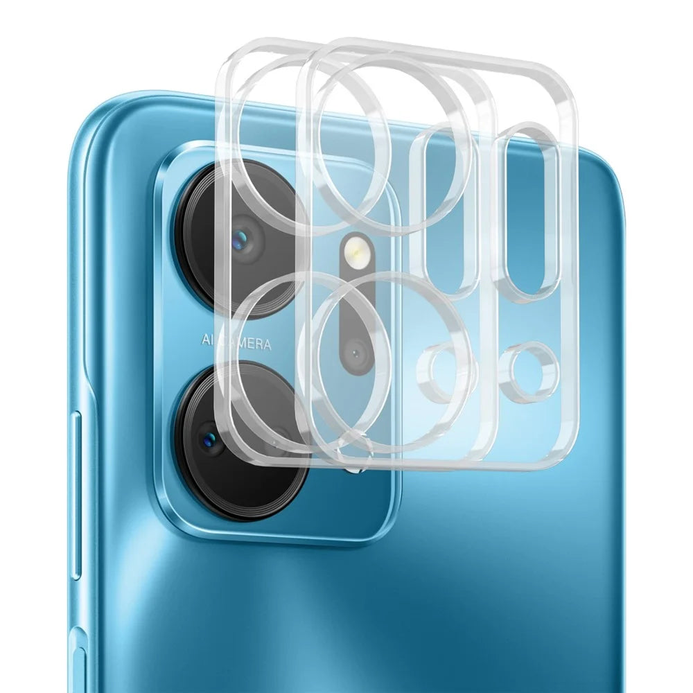 ENKAY HAT PRINCE 2Pcs Camera Lens Protector for Honor X7a 4G , Clear Tempered Glass Rear Back Camera Lens Film - 1