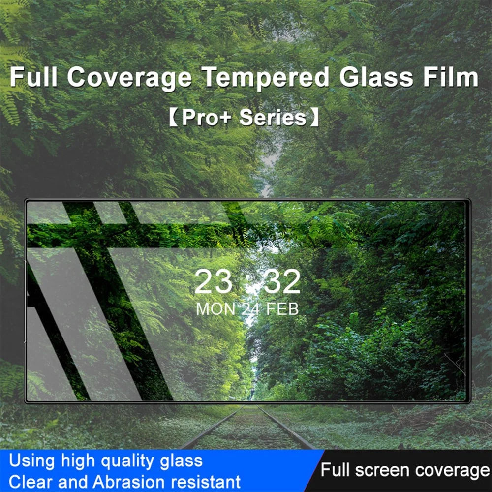 IMAK Pro+ Series for ZTE nubia Z50 Ultra Phone Screen Protector Full Screen Tempered Glass Clear Film - 3