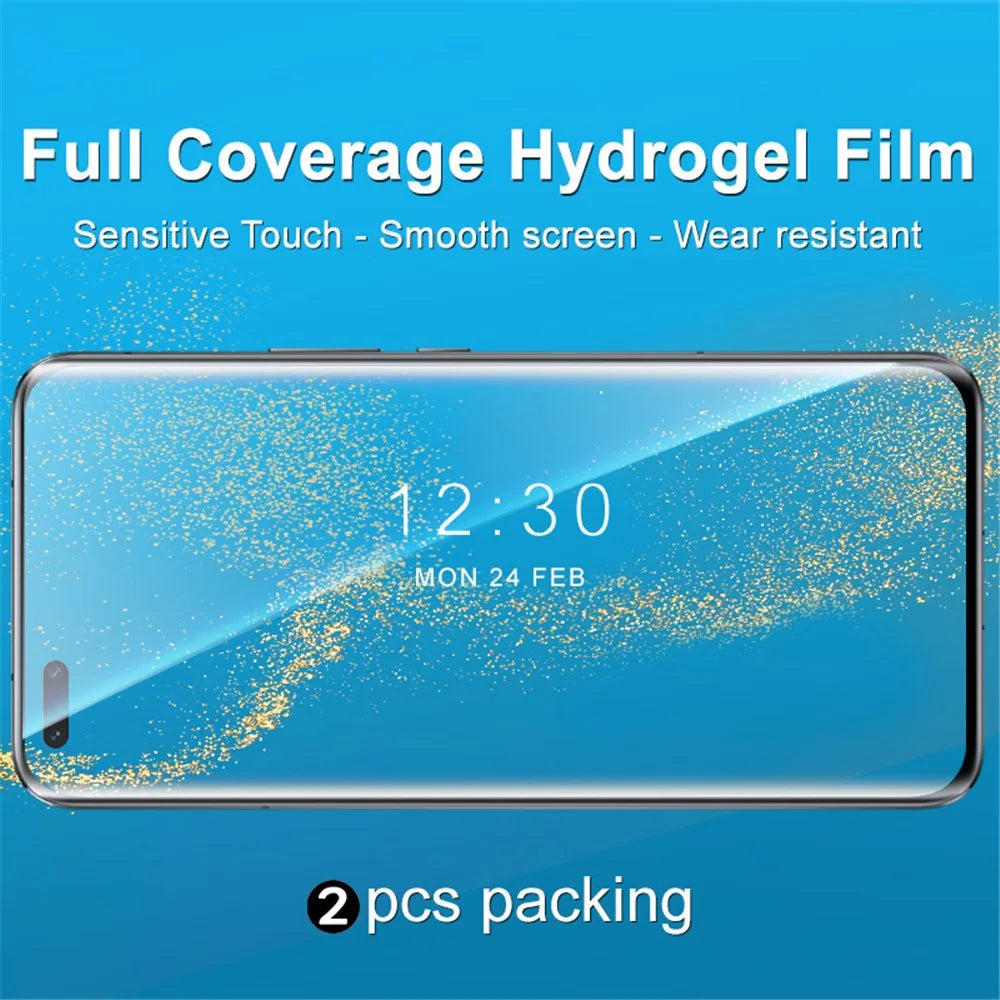 IMAK 2Pcs  /  Set Hydrogel Film III for Honor Magic5 Pro Phone Screen Protector Anti-scratch HD Clear TPU Film - 4