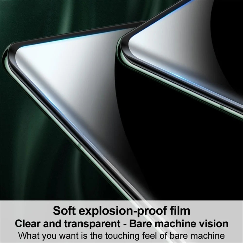 IMAK 2Pcs  /  Set Hydrogel Film III for Honor Magic5 Pro Phone Screen Protector Anti-scratch HD Clear TPU Film - 7