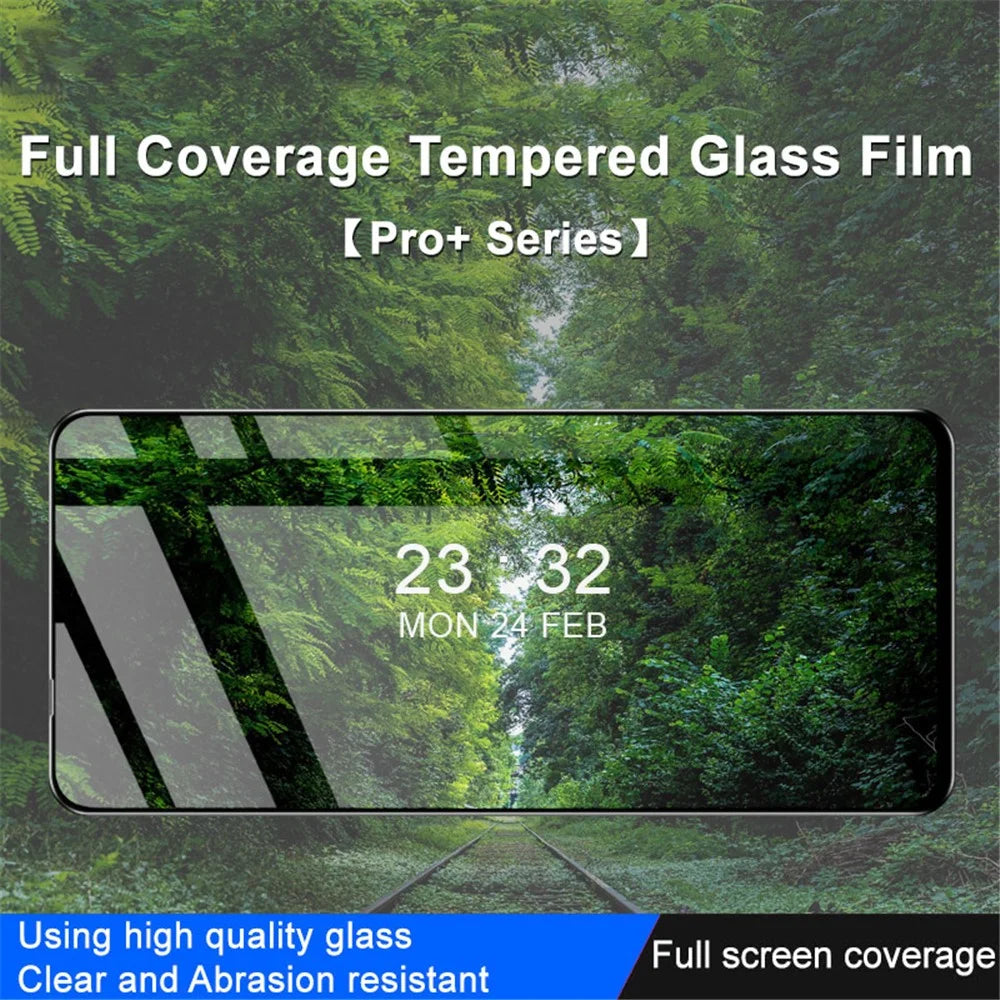 IMAK Pro+ Series for Motorola Edge 30 Neo 5G Tempered Glass Film Full Glue Phone Full Screen Protector - 3