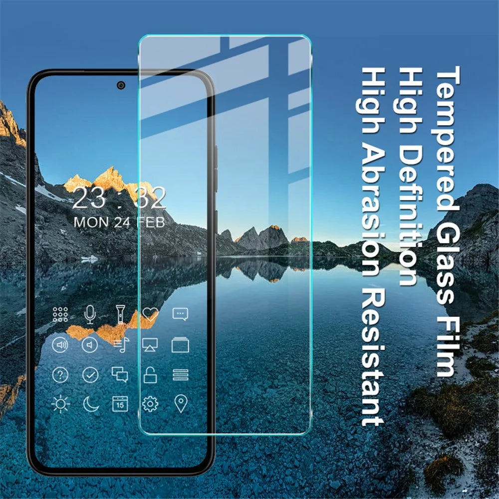 IMAK H Series For Motorola Edge 30 Neo 5G Anti-explosion HD Screen Protector Full Glue 9H Tempered Glass Film - 4