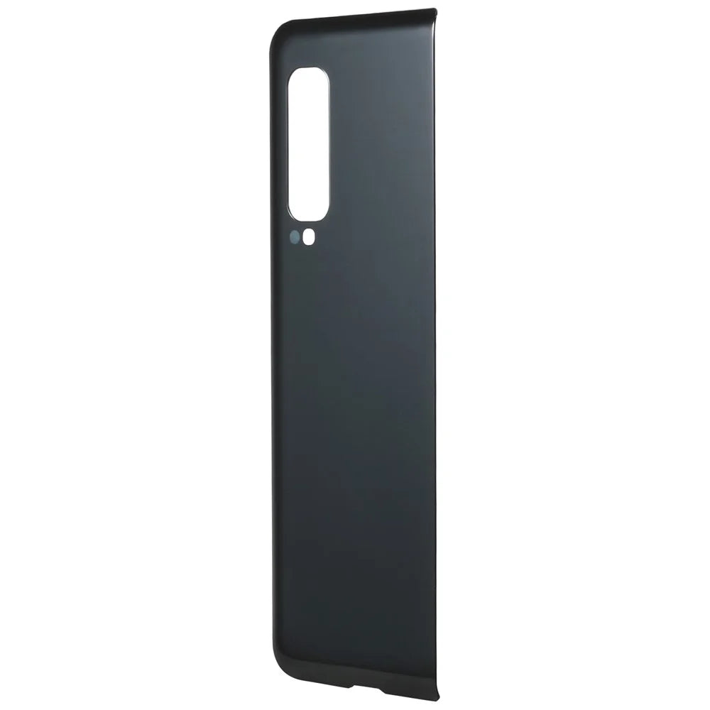 For Samsung Galaxy Fold F900 / Fold 5G F907 Back Battery Housing Cover Replacement Part (without Logo) - Cosmos Black - 2