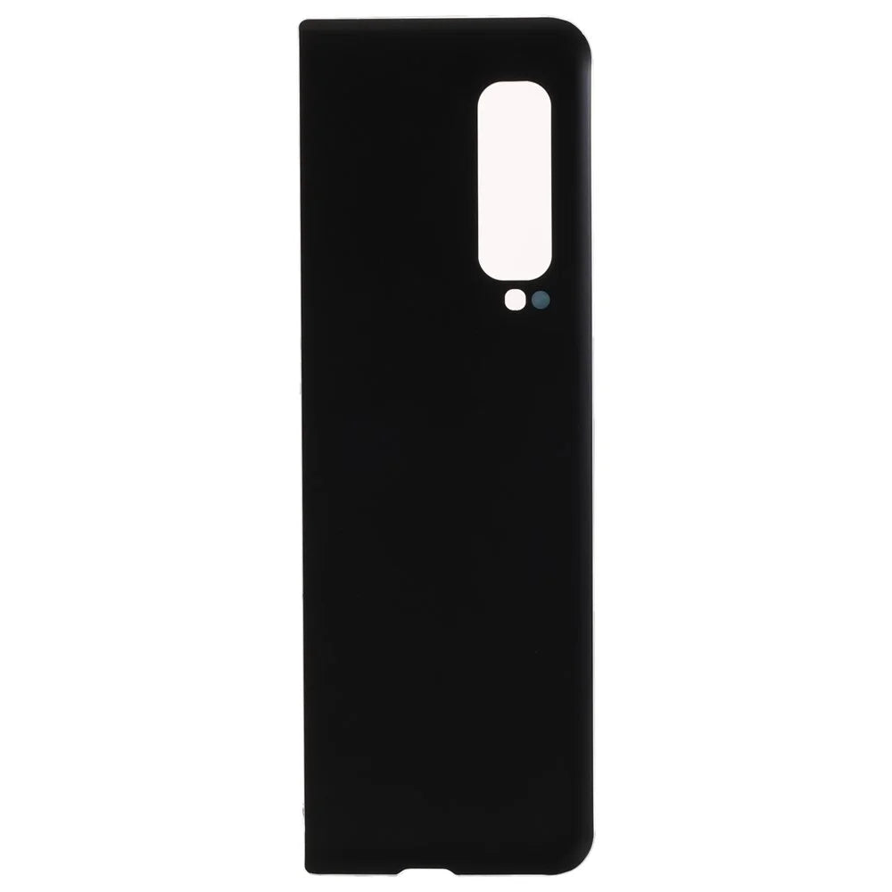 For Samsung Galaxy Fold F900 / Fold 5G F907 Back Battery Housing Cover Replacement Part (without Logo) - Cosmos Black - 4