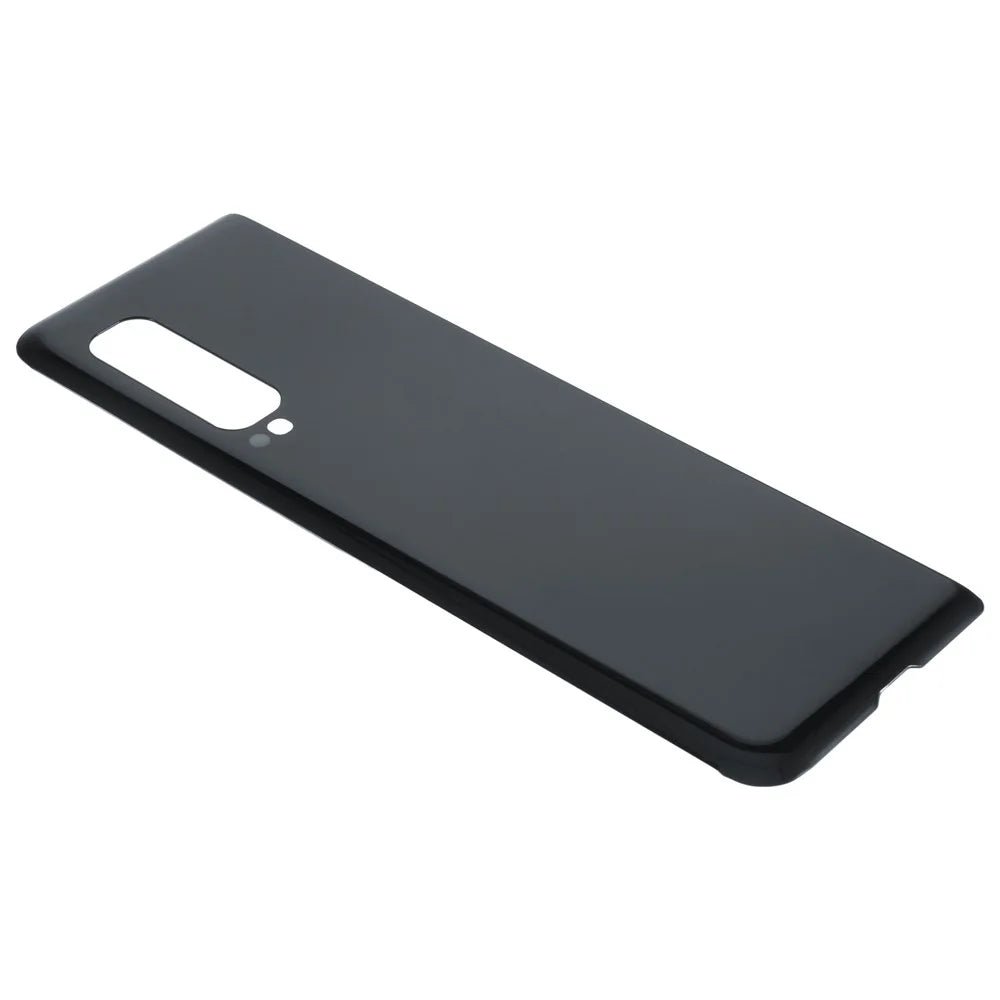 For Samsung Galaxy Fold F900 / Fold 5G F907 Back Battery Housing Cover Replacement Part (without Logo) - Cosmos Black - 5