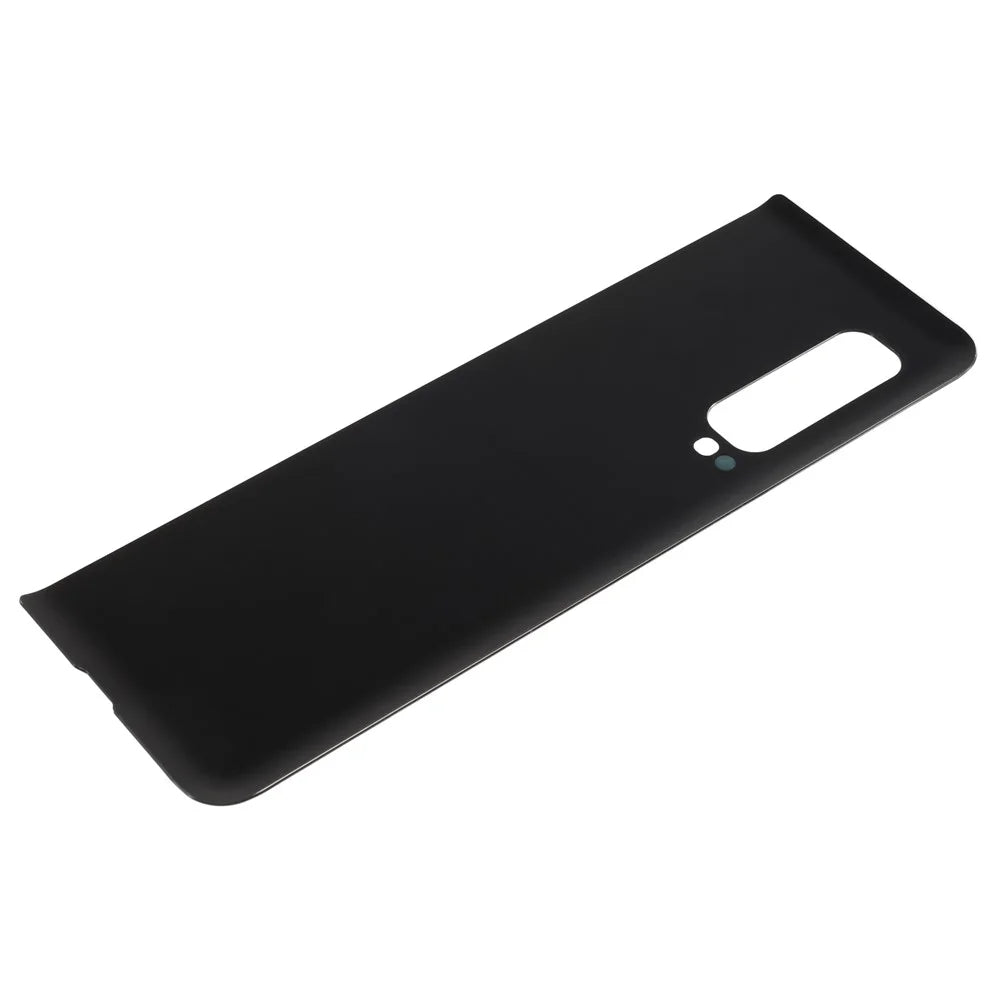 For Samsung Galaxy Fold F900 / Fold 5G F907 Back Battery Housing Cover Replacement Part (without Logo) - Cosmos Black - 6