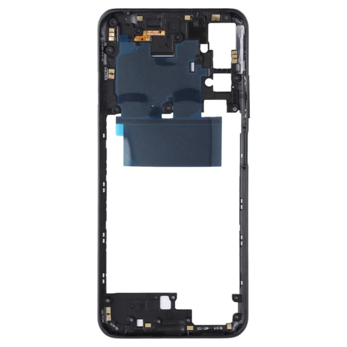 For Xiaomi Redmi Note 10 5G / Note 10T 5G OEM Middle Housing Plate Frame Replacement Part (without Logo) - Black - 2