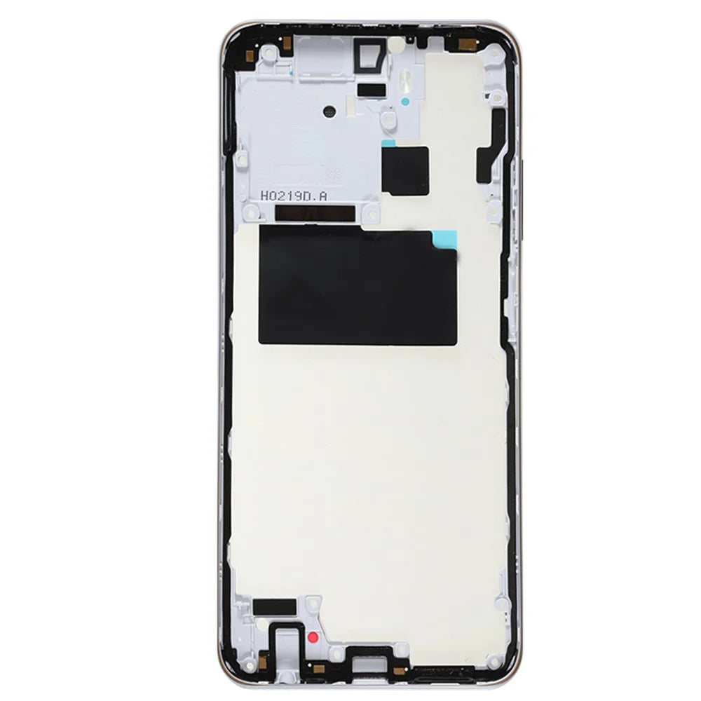 For Xiaomi Redmi Note 10 4G OEM Middle Housing Plate Frame Replacement Part (without Logo) - Frost White - 3