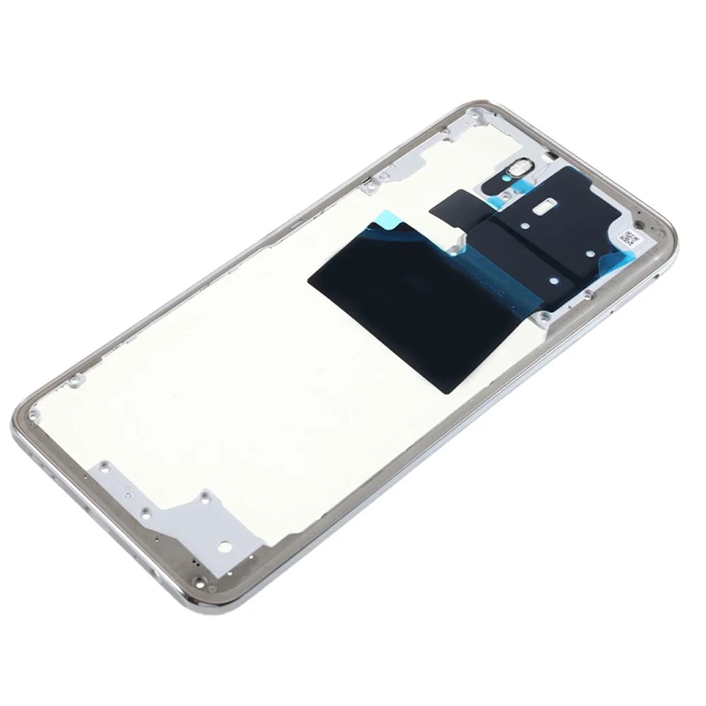For Xiaomi Redmi Note 10 4G OEM Middle Housing Plate Frame Replacement Part (without Logo) - Frost White - 5