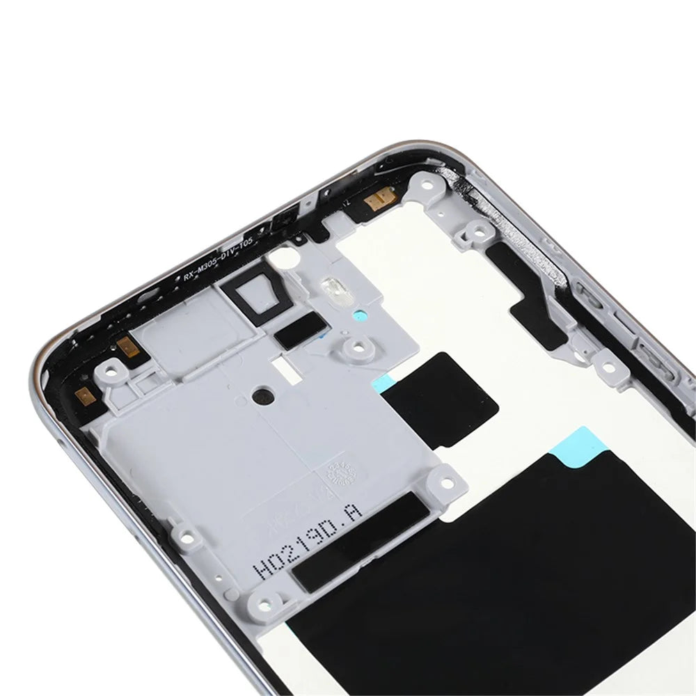 For Xiaomi Redmi Note 10 4G OEM Middle Housing Plate Frame Replacement Part (without Logo) - Frost White - 6