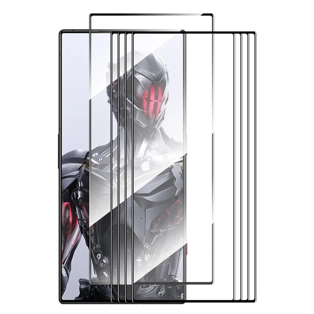 ENKAY HAT PRINCE 5Pcs for ZTE nubia Red Magic 8 Pro 5G / 8 Pro+ 5G Silk Printing Screen Protector High Aluminium-silicon Glass 2.5D 9H 0.26mm Screen Film - 1