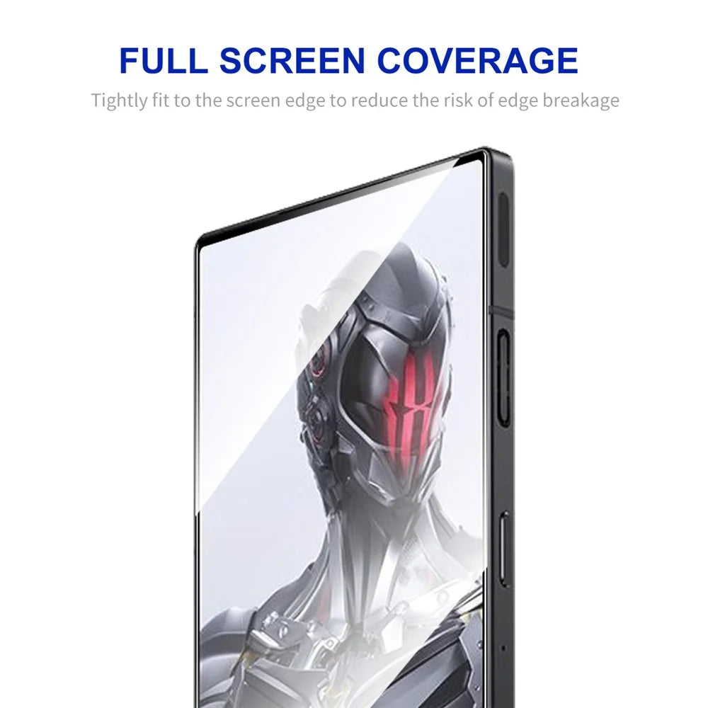 ENKAY HAT PRINCE 5Pcs for ZTE nubia Red Magic 8 Pro 5G / 8 Pro+ 5G Silk Printing Screen Protector High Aluminium-silicon Glass 2.5D 9H 0.26mm Screen Film - 2