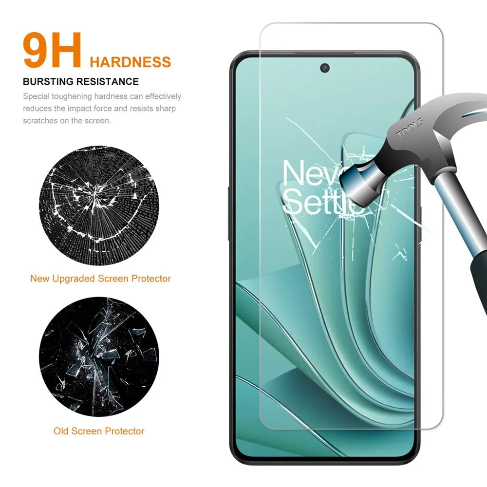 ENKAY HAT PRINCE 10Pcs For OnePlus Nord 3 5G / Ace 2V High Aluminium-silicon Glass Protector 2.5D 0.26mm 9H Phone Screen Film - 2