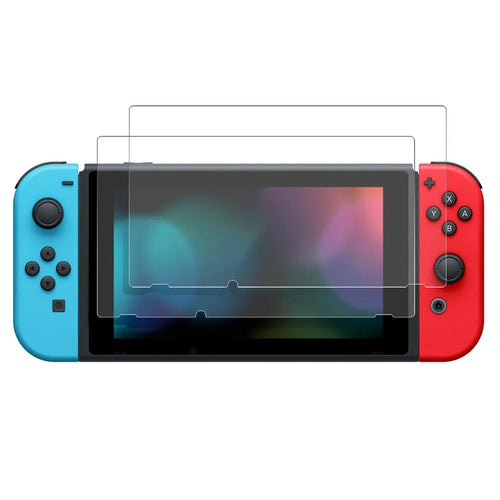 NORTHJO 2Pcs / Set A+ For Nintendo Switch Tempered Glass Screen Protector 0.3mm 2.5D Anti-scratch Film - Transparent - 1