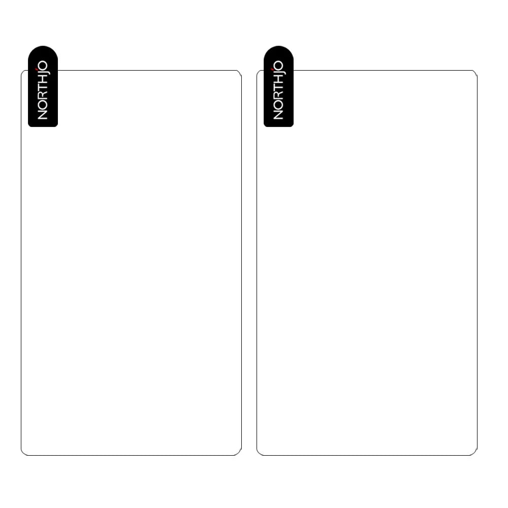NORTHJO 2Pcs A+ Screen Protector for Nintendo Switch Lite , 0.3mm Tempered Glass 2.5D Shatterproof Film - Transparent - 2