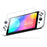 NORTHJO A+ For Nintendo Switch OLED 0.3mm Screen Protector Scratch-Resistant 2.5D Tempered Glass Film - Transparent - 2