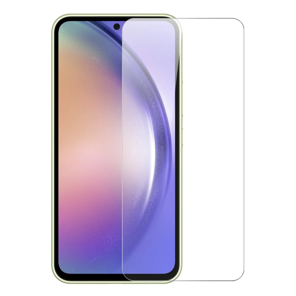 NORTHJO 2Pcs A+ Screen Protector for Samsung Galaxy A54 5G , 0.3mm 2.5D Clear Tempered Glass Protective Film - Transparent - 3