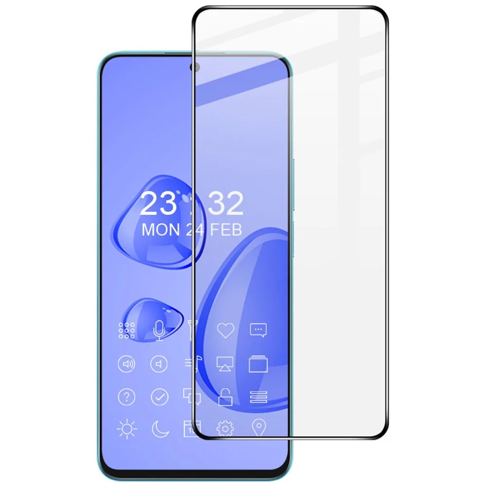 IMAK Pro+ Series for Honor X8a 4G Anti-Dust Tempered Glass Film 9H Hardness HD Full Screen Protector - 1
