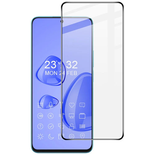 IMAK Pro+ Series for Honor X8a 4G Anti-Dust Tempered Glass Film 9H Hardness HD Full Screen Protector - 1