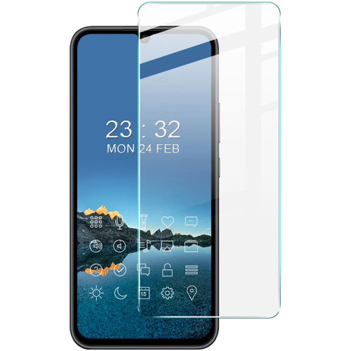 IMAK H Series for Samsung Galaxy A24 4G (162.1 x 77.6 x 8.3mm) Anti-scratch Tempered Glass Film Clear Shatter-proof Phone Screen Protector - 1