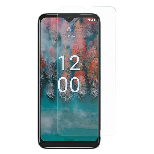 Tempered Glass Phone Screen Protector for Nokia C12 Pro / C12 4G , 0.3mm Arc Edge HD Clear Anti-Dust Film - 1