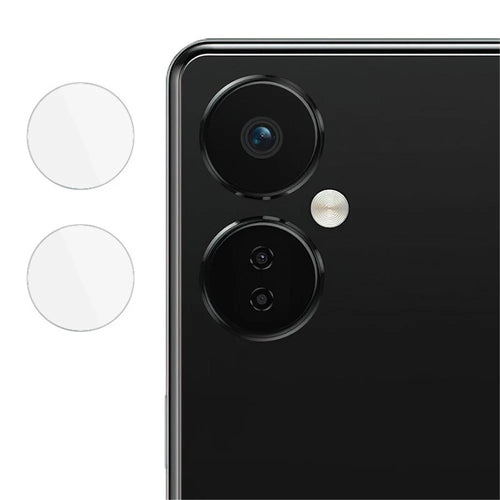 IMAK 1 Set Tempered Glass Camera Cover for OnePlus Nord CE 3 Lite 5G / Nord N30 5G HD Clear Dustproof Camera Lens Film - 1