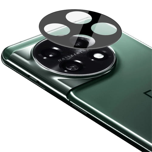 IMAK For OnePlus 11 5G Phone Rear Camera Lens Protector HD Clear Tempered Glass Film (Black Version) - 1