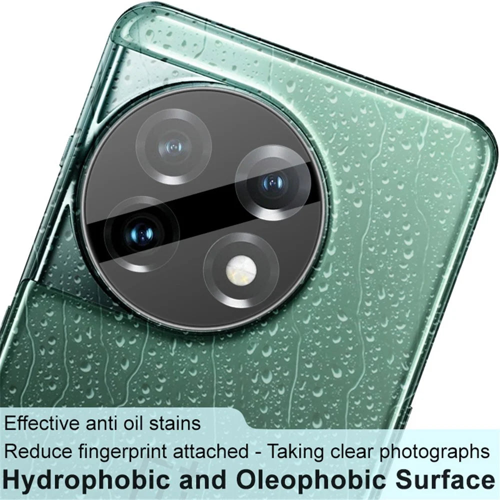 IMAK For OnePlus 11 5G Phone Rear Camera Lens Protector HD Clear Tempered Glass Film (Black Version) - 4