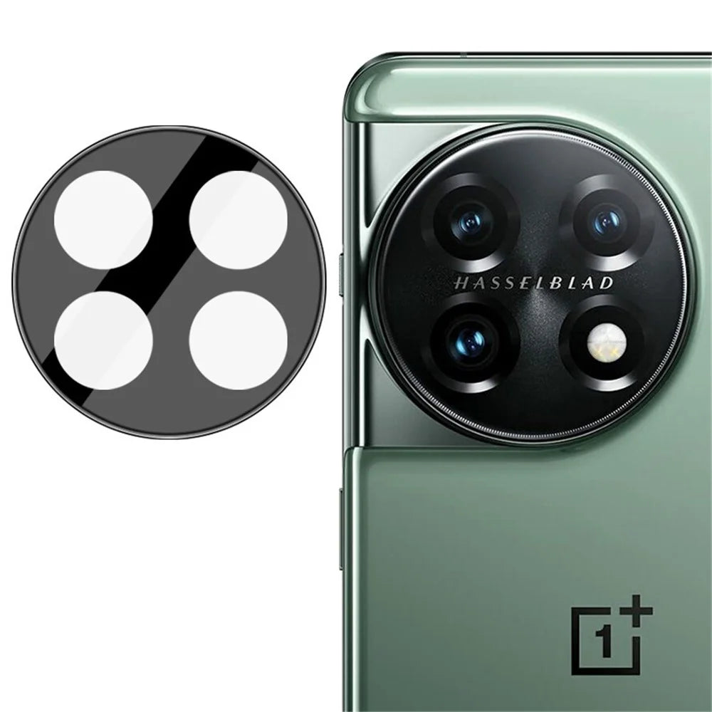 IMAK For OnePlus 11 5G Phone Rear Camera Lens Protector HD Clear Tempered Glass Film (Black Version) - 5