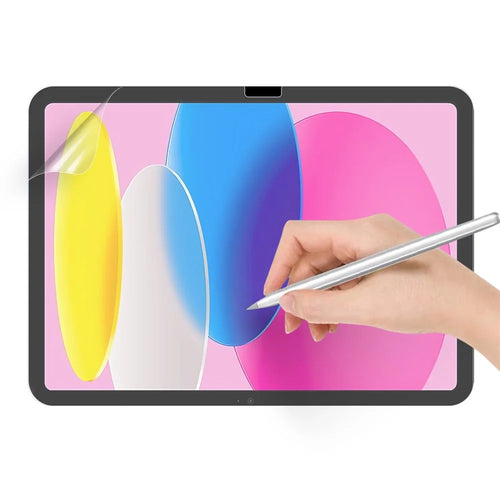 For iPad (2025) / 10.9 (2022) Paper-Like Screen Protector 180-Degree Anti-Spy Matte PET Tablet Full Screen Film - 1