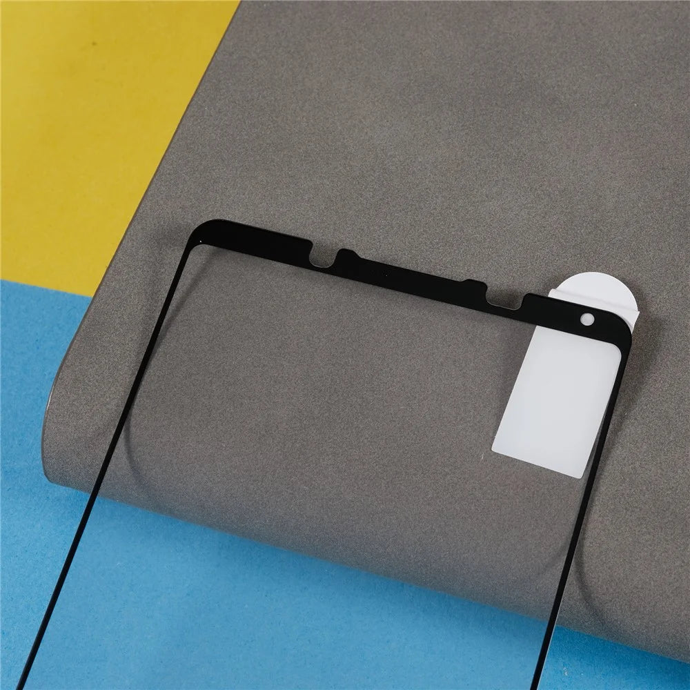 For Sony Xperia 1 V Silk Printing Full Glue Phone Screen Protector Tempered Glass Black Edge Screen Film - 4