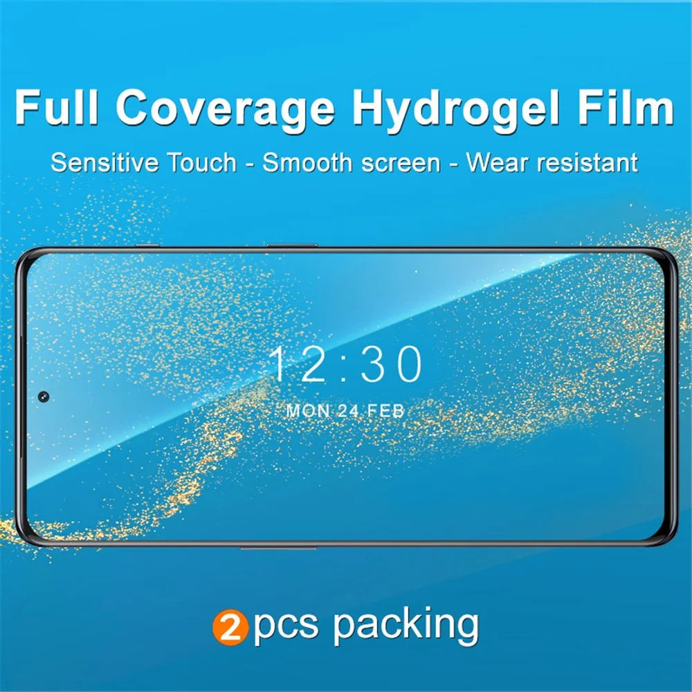 IMAK 2Pcs  /  Set Hydrogel Film III Screen Film for OnePlus Ace 2 5G / 11R 5G Soft TPU Clear Full Screen Protector - 2
