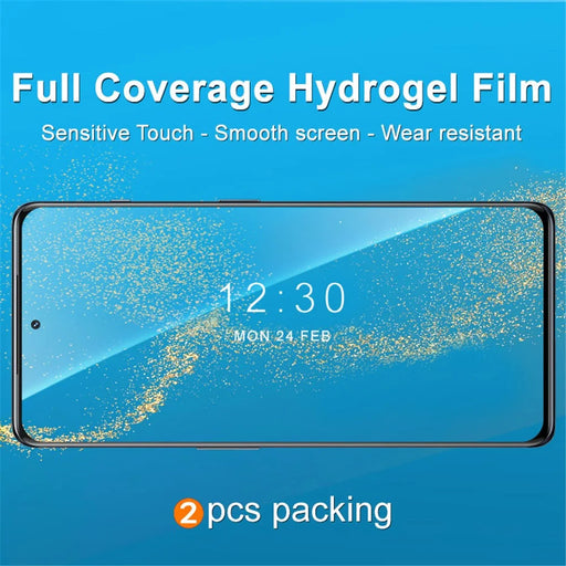 IMAK 2Pcs  /  Set Hydrogel Film III Screen Film for OnePlus Ace 2 5G / 11R 5G Soft TPU Clear Full Screen Protector - 2