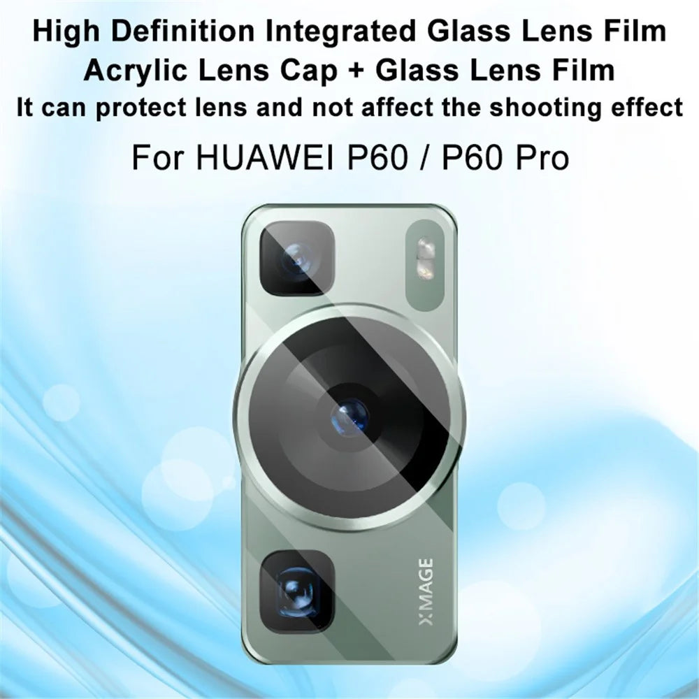 IMAK For Huawei P60 / P60 Pro Integrated Lens Film High Definition Tempered Glass Protector Acrylic Lens Cap - 2