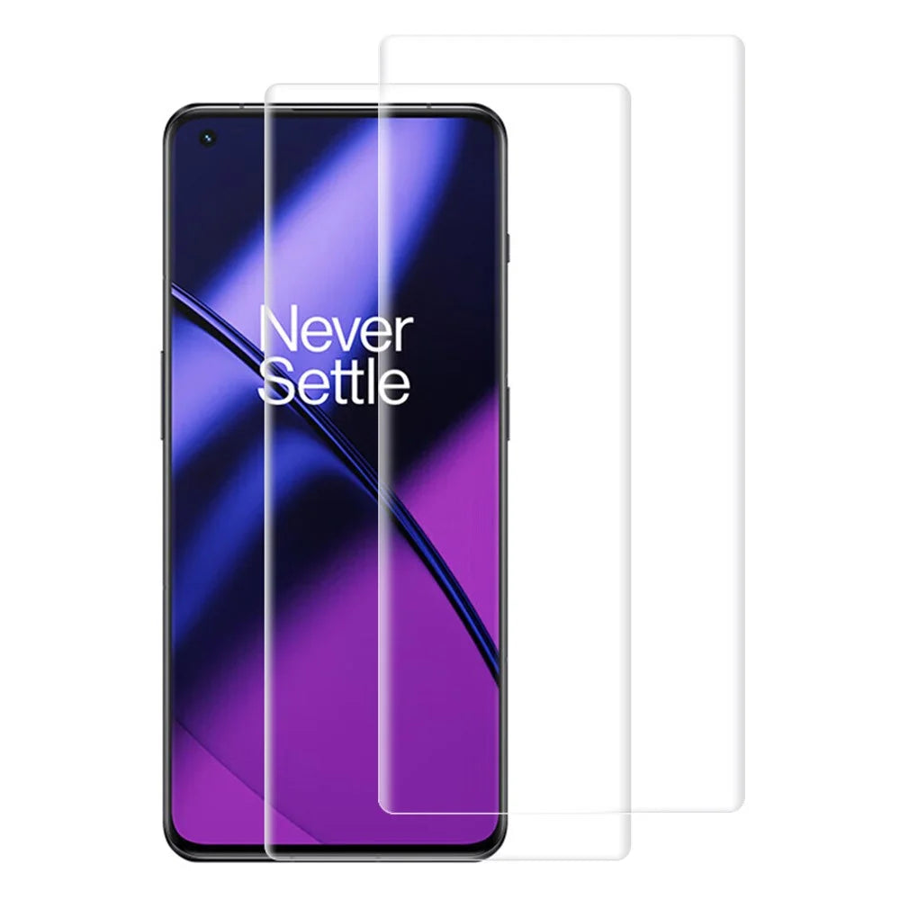 RURIHAI 2Pcs / Set For OnePlus 9 Pro 5G / 10 Pro 5G / Oppo Find X5 Pro 5G / Reno9 5G / Reno9 Pro 5G / Reno9 Pro+ 5G / A1 Pro 5G Tempered Glass Film (Fingerprint Unlock) - 1