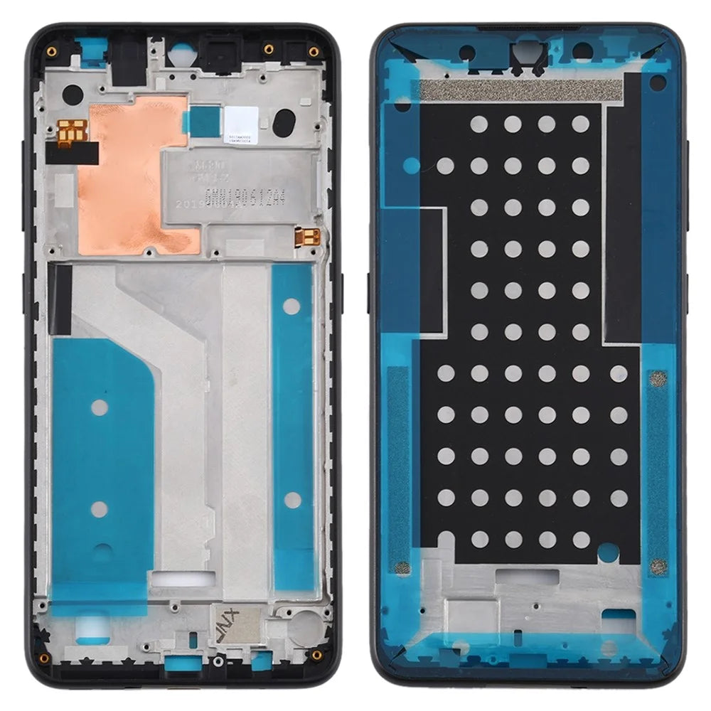 For Nokia 6.2 OEM Middle Plate Frame Spare Part Replacement (without Logo) - Black - 1