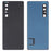 For Sony Xperia 1 III 5G OEM Battery Housing with Adhesive Sticker + Camera Lens Cover - Black - 1