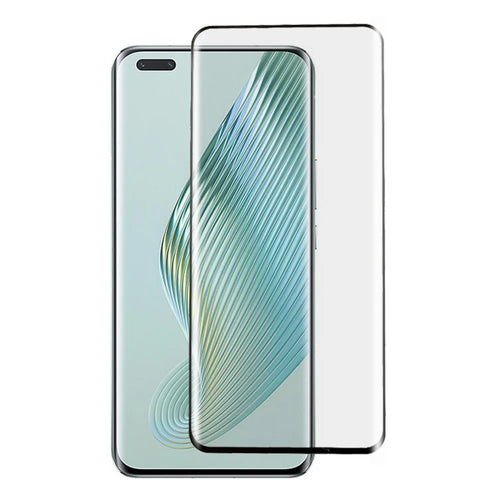 For Honor Magic5 Pro Tempered Glass Film 3D Curved Full Cover Side Glue Clear Screen Protector - 1