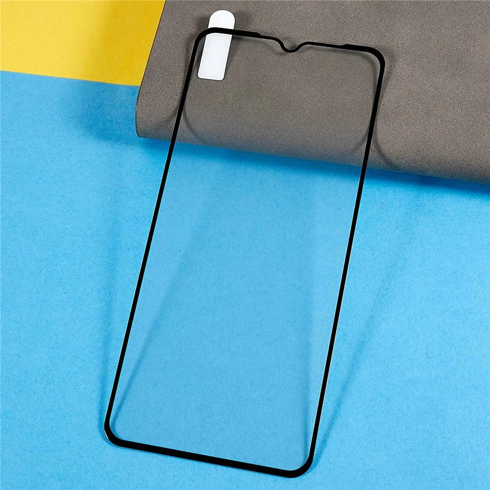 For Nokia C32 Phone Screen Protector Silk Printing Tempered Glass Full Glue Full Screen Film - 3