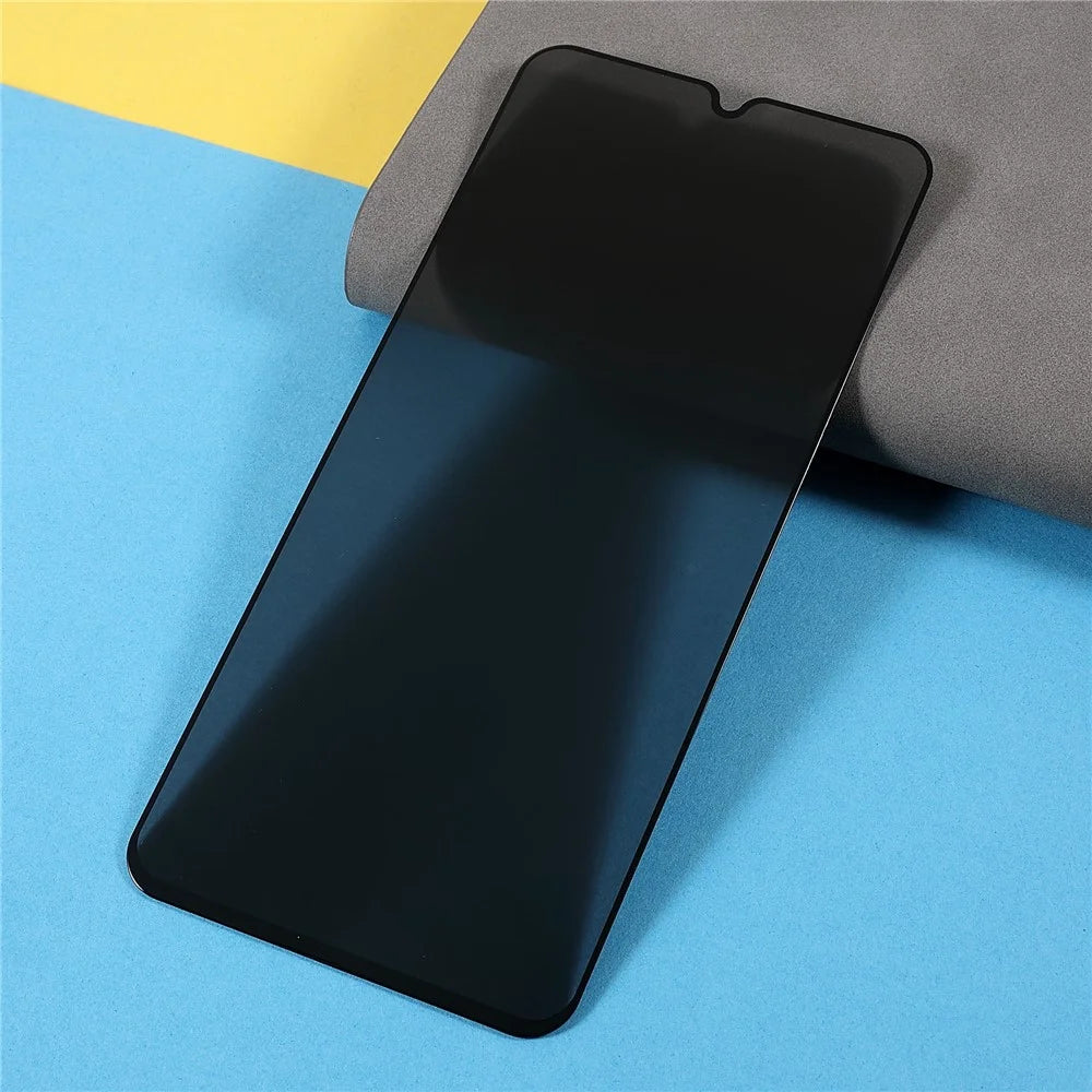 For Samsung Galaxy A24 4G (162.1 x 77.6 x 8.3mm) Silk Printing Screen Protector Full Glue Complete Covering Tempered Glass Phone Film - 6