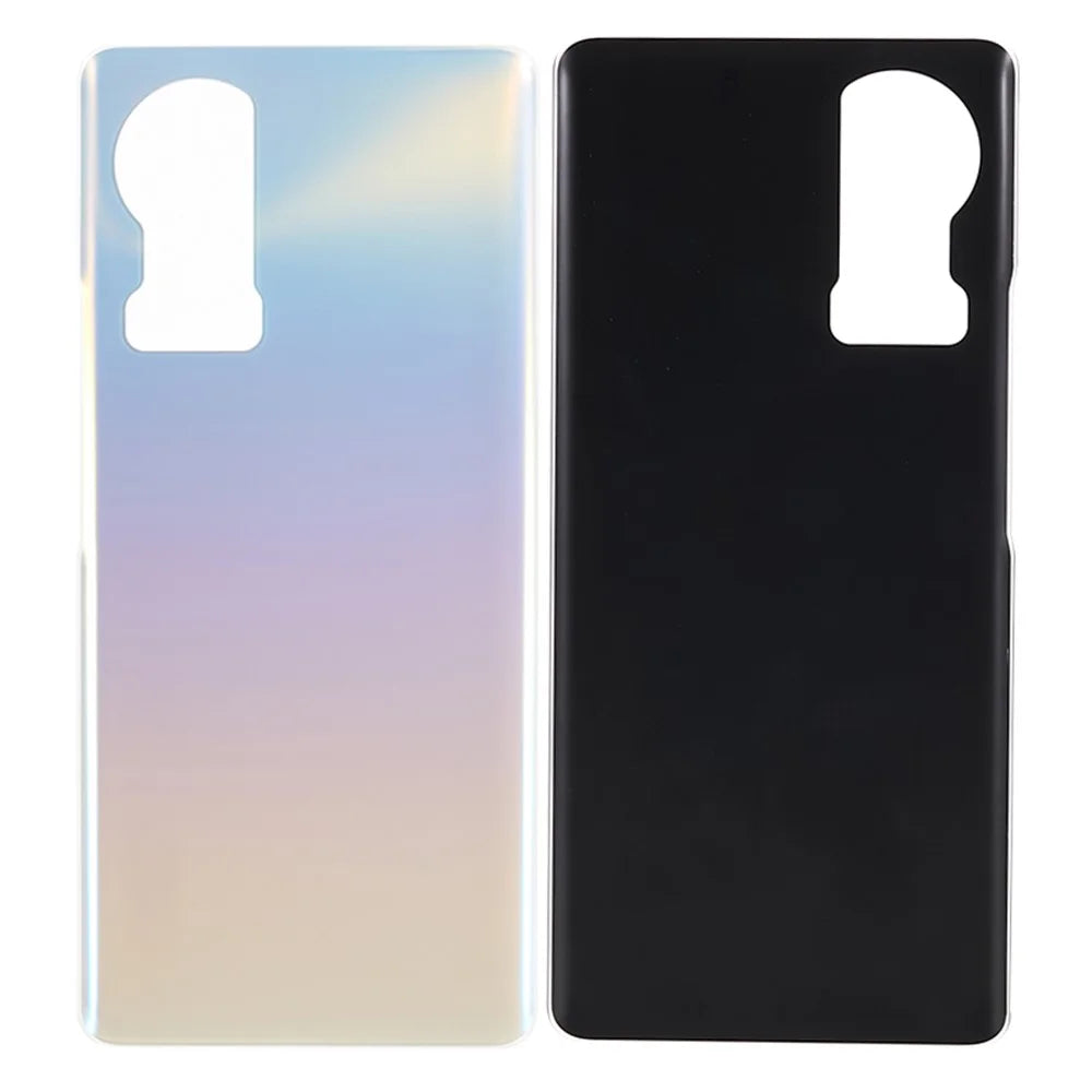 For Honor 80 5G Back Battery Housing Cover Replacement Part - Pink+Blue - 1