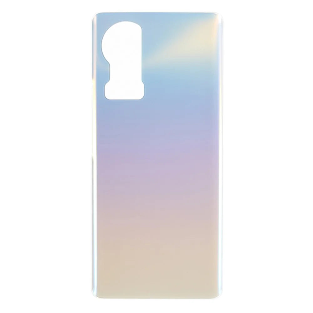 For Honor 80 5G Back Battery Housing Cover Replacement Part - Pink+Blue - 6