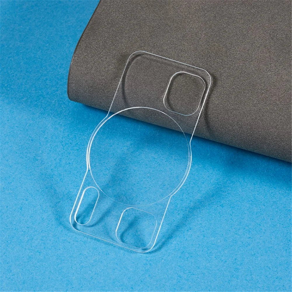 2Pcs  /  Set For Huawei P60 / P60 Pro Tempered Glass Camera Lens Film HD Clear 3D Arc Edge Phone Lens Protector - 3