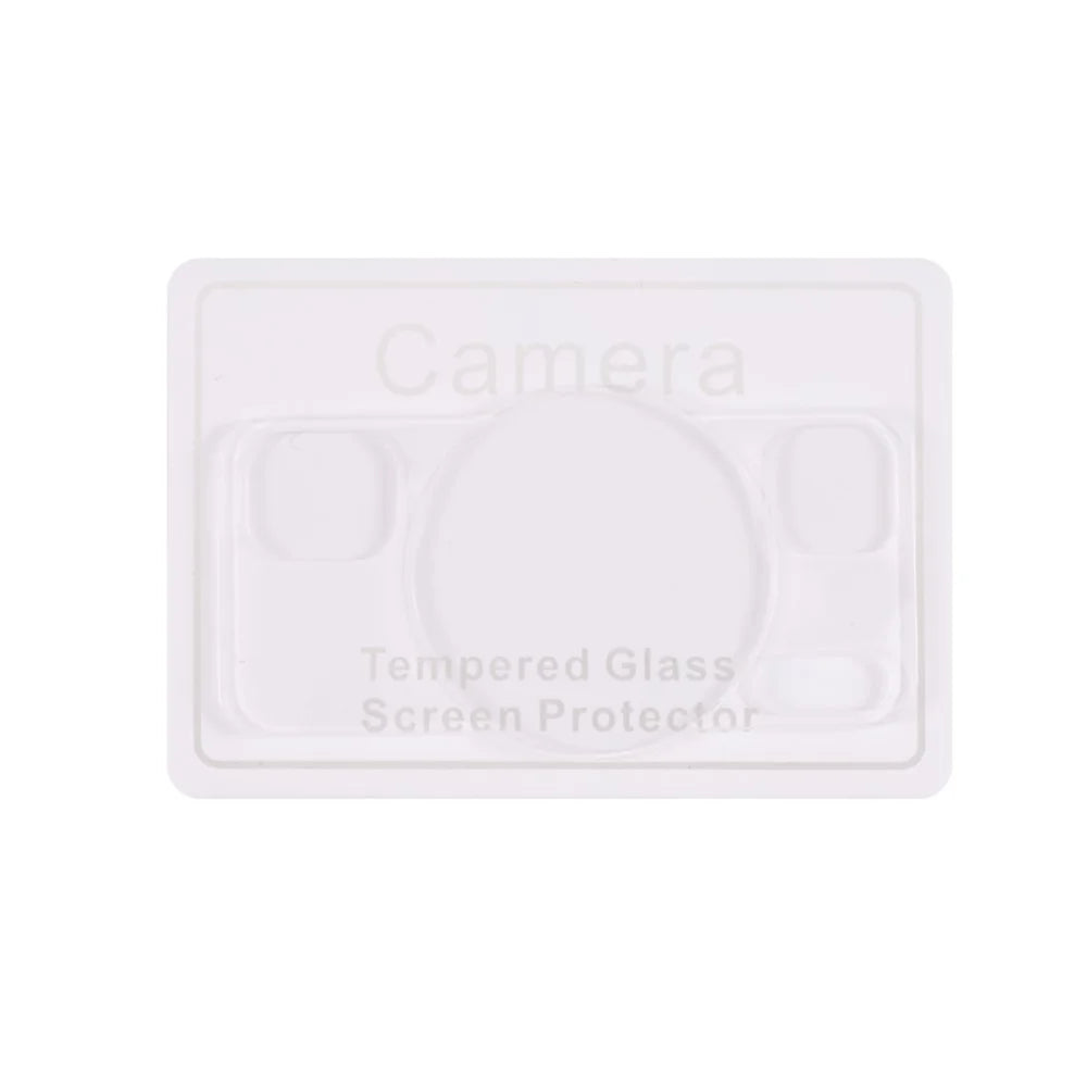 2Pcs  /  Set For Huawei P60 / P60 Pro Tempered Glass Camera Lens Film HD Clear 3D Arc Edge Phone Lens Protector - 6